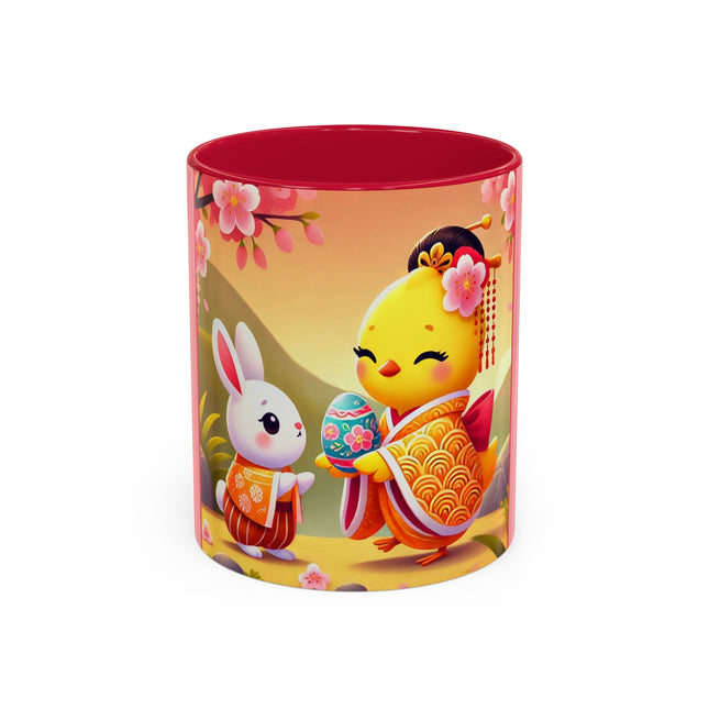 Whimsical Springtime Exchange Colorful Mugs (11oz, 15oz)
