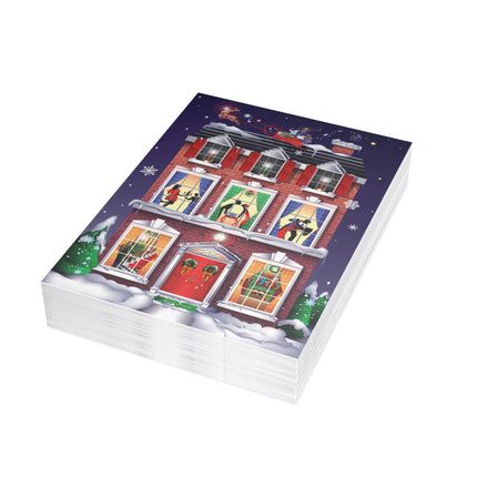 A Christmas Eve Celebration Postcard Bundles (envelopes included)