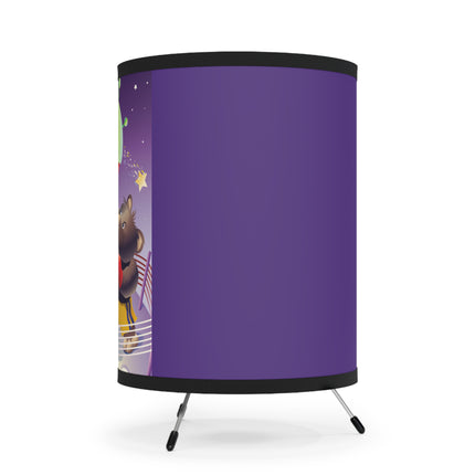 Cosmic Clash Tripod Lamp