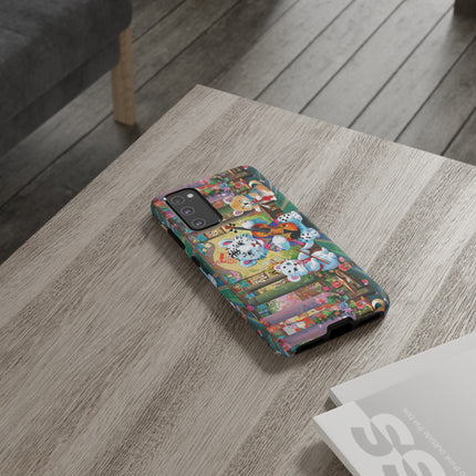 Melodies of the Snow Lion Cub Phone Cases