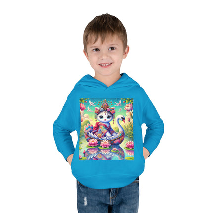Geisha Kitten’s River Voyage Toddler Pullover Fleece Hoodie
