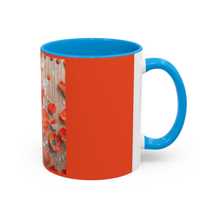Poppy Fairy Colorful Mugs (11oz, 15oz)