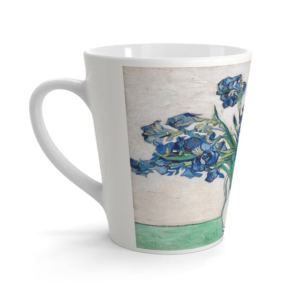 Irises by Vincent Van Gogh Latte Mug