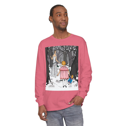 Fairy Tale Elegance Unisex Garment-dyed Long Sleeve T-Shirt