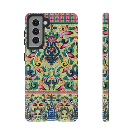 Colorful Flower Pattern by Owen Jones Phone Cases