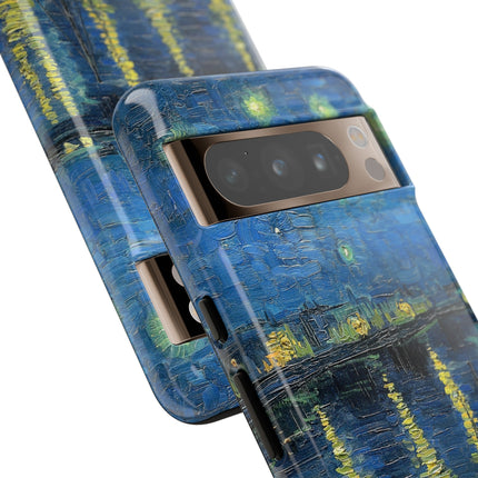 Starry Night Over the Rhone by Vincent Van Gogh Phone Cases