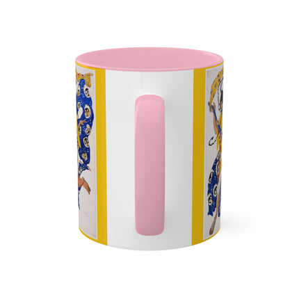 The Butterfly (Costume Design for Anna Pavlova) by Leon Bakst Colorful Mugs, 11oz
