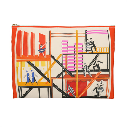 Maquettes de Théâtre 4 Accessory Pouch – Alexandra Exter Cubist Futurist Art Design