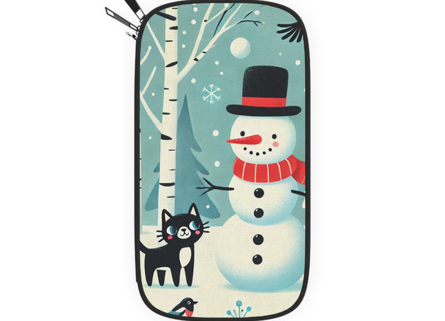 Frosty Forest Friends Passport Wallet