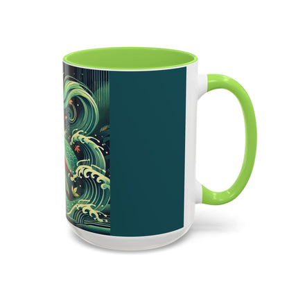 Mermaid Queen Rising from the Deep Colorful Mugs (11oz, 15oz)