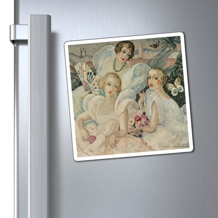 Les Femmes Fatales by Gerda Wegener Magnets (3 Sizes)