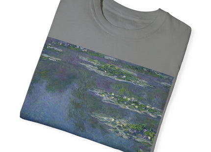 Water Lilies by Claude Monet Unisex Garment-Dyed T-shirt