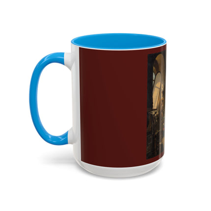 Raphael and his Muse in the Atelier by Vincenzo Abbati Colorful Mugs (11oz, 15oz)