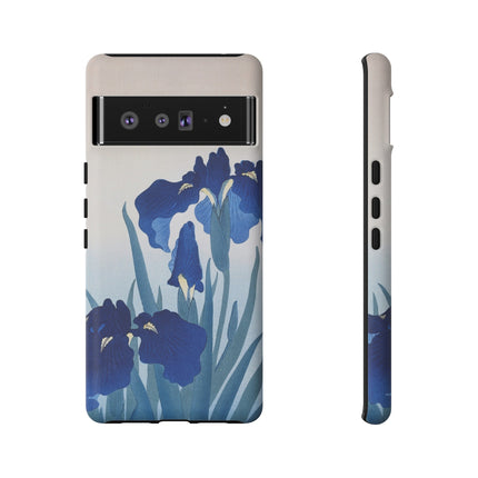 Iris Flowers by Ohara Koson Phone Cases