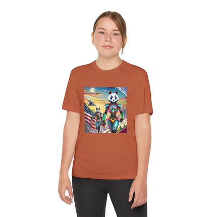 Cyber Punk Robots Youth Competitor Tee