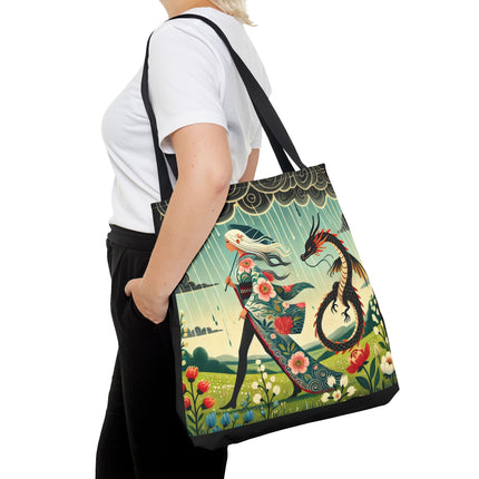 The Dragon Fairy’s Stride Tote Bag – Grace, Strength & Mythic Adventure