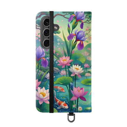 Fairy of the Koi Pond Flip Case – Mystical Harmony & Pond Enchantment