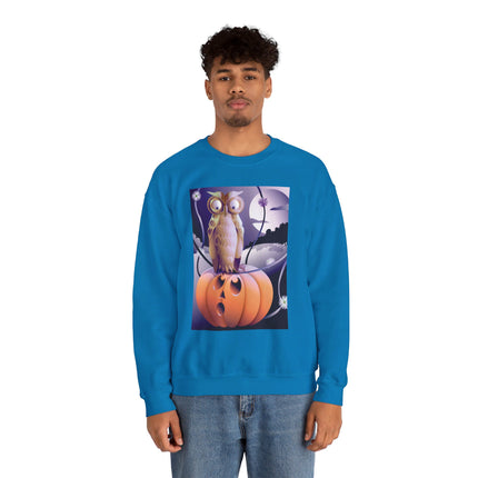 The Startled Pumpkin Unisex Heavy Blend™ Crewneck Sweatshirt