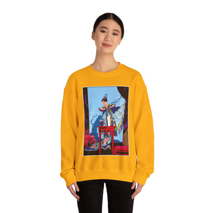 A Visual Journey by Umberto Brunelleschi Women's Heavy Blend™ Crewneck Sweatshirt