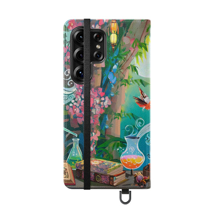 🦉✨ Owl's Magical Workshop Flip Case – Enchanted Wisdom & Arcane Wonder