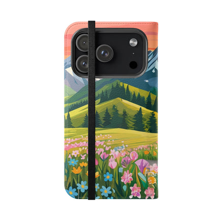 🦓🛴 Stripes on Wheels Flip Case – Sunny Adventures & Storybook Fun