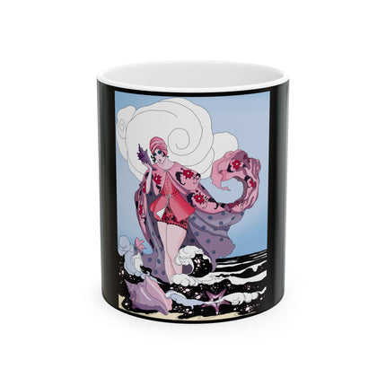 Enchanting Waters: A Captivating Encounter Ceramic Mug 11oz