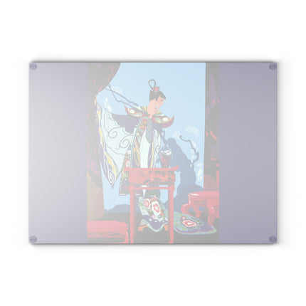 A Visual Journey by Umberto Brunelleschi Glass Cutting Board