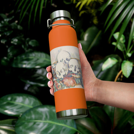 The Three Skulls by Paul Cézanne Copper Vacuum Insulated Bottle, 22oz