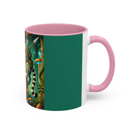 Silent Stripes Colorful Mugs (11oz, 15oz)