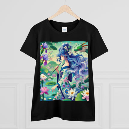 Fairy of the Koi Pond Cotton Tee