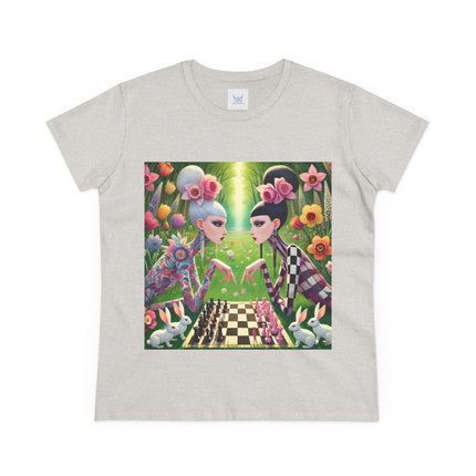 Spring Gambit: A Fairy’s Move Cotton Tee