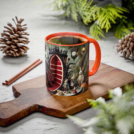 Malice in Wonderland – Gothic Halloween Colorful Mugs (11oz, 15oz)