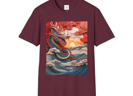Stormbound Dragon Garment-Dyed T-shirt Softstyle T-Shirt