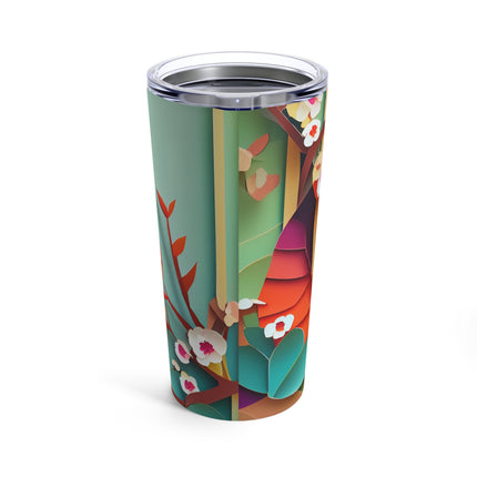 A Playful Red Panda Tumbler 20oz