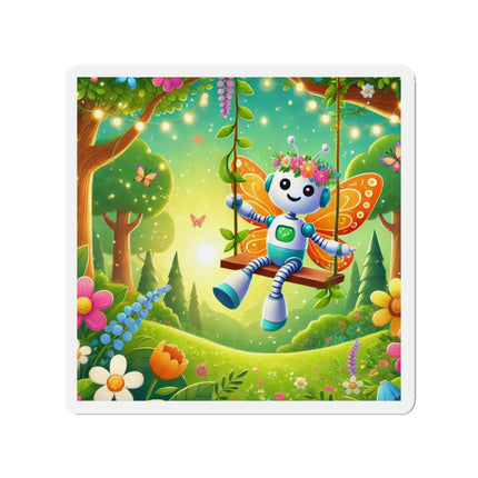 Robot Fairy Die-Cut Magnets (5 Sizes)
