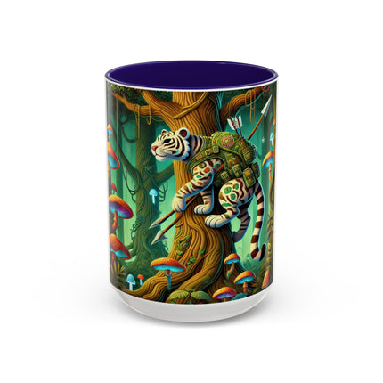 Silent Stripes Colorful Mugs (11oz, 15oz)