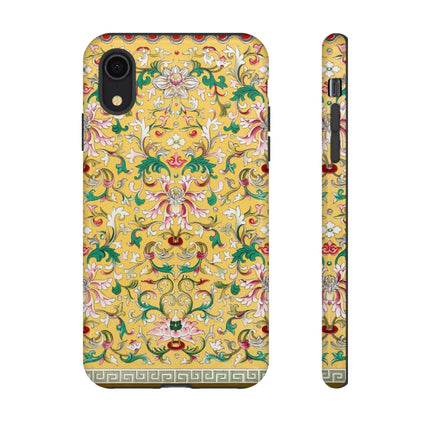 Yellow Botanical Pattern by Owen Jones Phone Cases