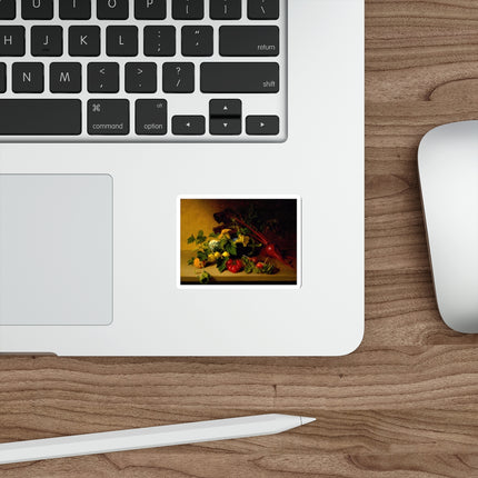 Still Life with Vegetables by James Peale Die-Cut Stickers (5 Sizes)