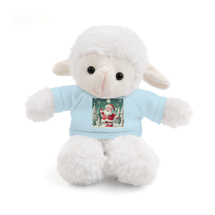 Santa's Joyful Night Stuffed Animals with Tee