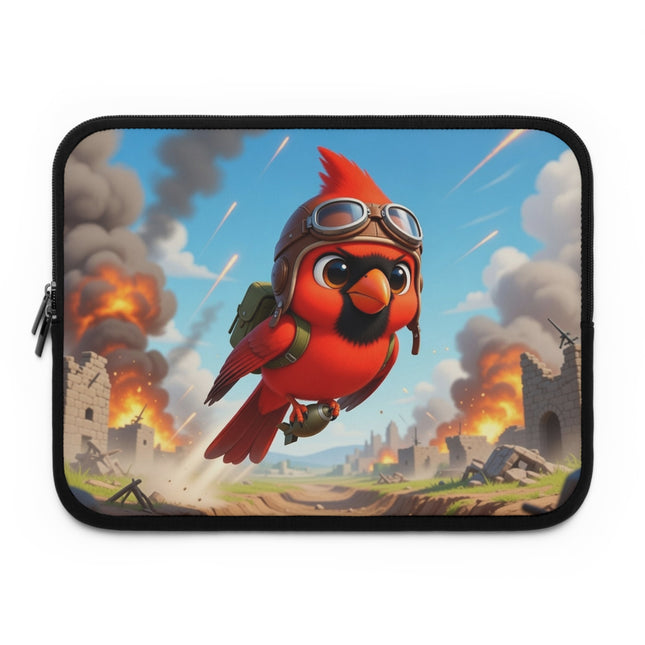 The Cardinal Dive Bomber Laptop Sleeve – Bold Flight & Fearless Adventure