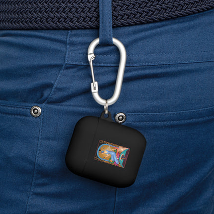 September & Sapphire AirPods Case — Gem Series by Sofia Chiostri