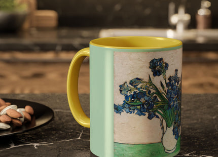 Irises by Vincent Van Gogh Colorful Mugs (11oz, 15oz)