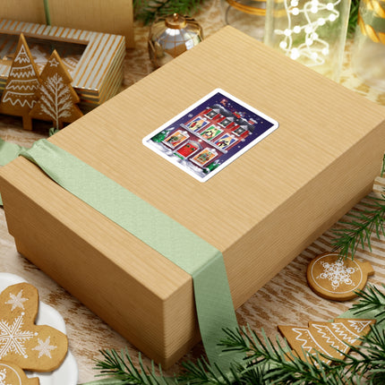 A Christmas Eve Celebration Kiss-Cut Stickers (4 Sizes)