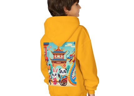 Lantern Street Dragon Parade Youth Heavy Blend Hooded Sweatshirt