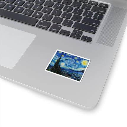 The Starry Night by Vincent Van Gogh Kiss-Cut Stickers (4 Sizes)