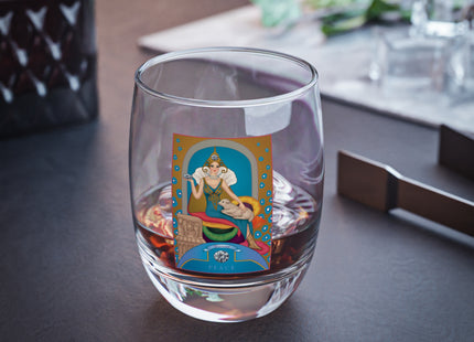 April & Diamond (from the Gem Series) by Sofia Chiostri Whiskey Glass