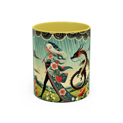 The Dragon Fairy’s Stride Colorful Mugs (11oz, 15oz)