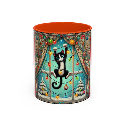 Mischief in Tinselland Colorful Mugs (11oz, 15oz)