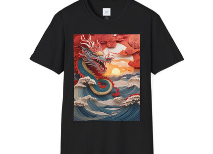 Stormbound Dragon Garment-Dyed T-shirt Softstyle T-Shirt