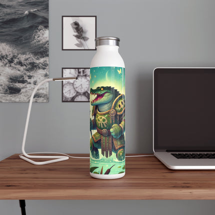 Swamp Tyrant Slim Water Bottle